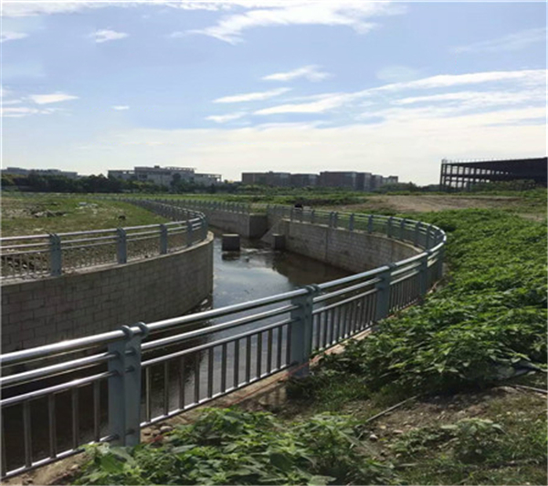 杨浦不锈钢复合管河道景观护栏